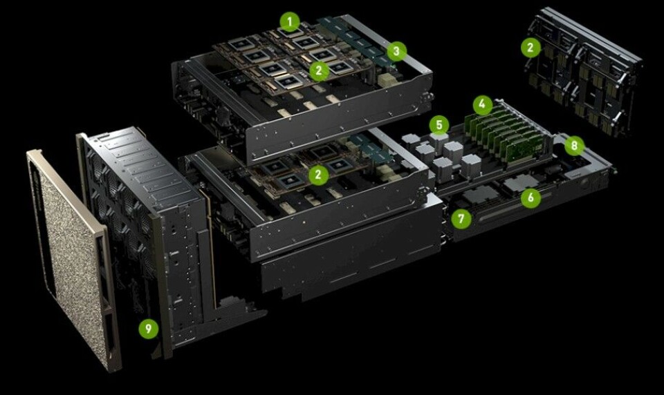 Dgx Network Module Nvidia's DGX-2 System Packs An AI Performance Punch